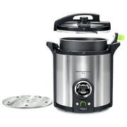 Presto Precise 02152 17 Qt Stainless Steel Electric Pressure Canner, Silver