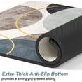 thumbnail image 4 of Dog Food Mat, 16"x24" Dog Mat for Food and Water, Absorbent Dog Cat Bowl Mat Protect Floors, Cute Cat Food Mat for Feeding & Watering Supplies, Anti-Slip Rubber Pet Feeding Mat, Abstract Circle, 4 of 6