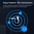 thumbnail image 4 of Bluetooth 5.0 Receiver Transmitter 2 In 1 3.5 Mm Jack Wireless Adapter For Car Music Audio Auxiliary Hands-free Headset, 4 of 7