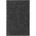 thumbnail image 3 of Unique Loom Davos Shag Collection Area Rug - Solid (6' 1" x 9' Rectangle Peppercorn), 3 of 7
