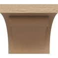 thumbnail image 2 of 8"W x 8"D x 8"H Wide Viola Rough Cedar Woodgrain TimberThane Corbel, Primed Tan, 2 of 6