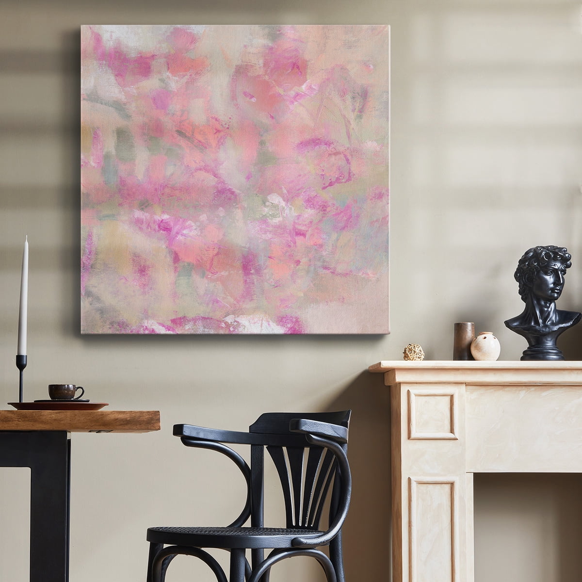 Wexford Home Blooming Shrub II-Premium Gallery Wrapped Canvas, 40" x 40" - Ready to Hang