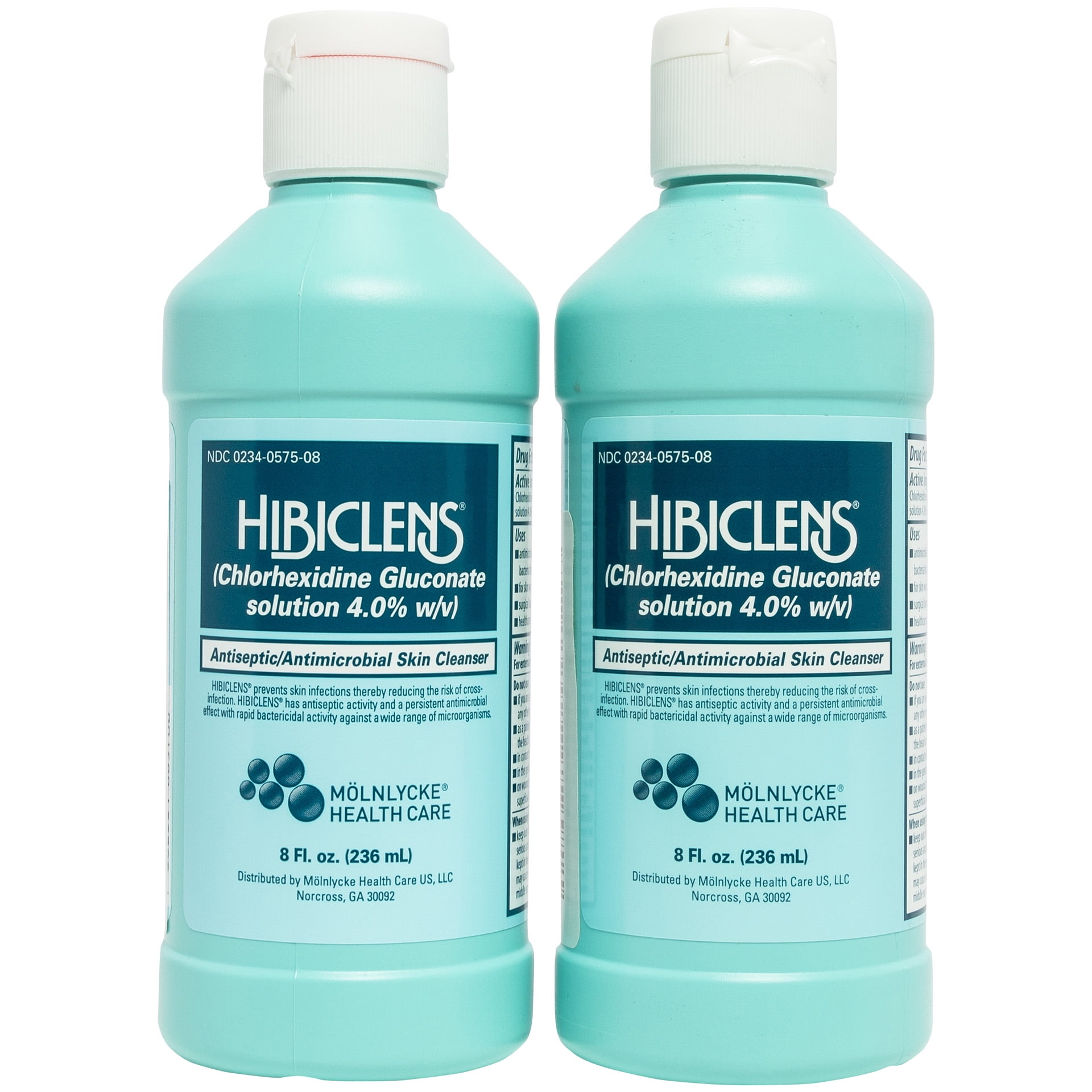 Hibiclens Antimicrobial Skin Cleanser - 8 oz Bottle - Pack of 2