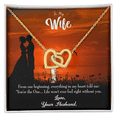 thumbnail image 1 of To My Wife You're the One! Inseparable Necklace, 1 of 7