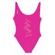 thumbnail image 4 of MKLEKYY Trajes De Baño Mujer Short Women Fashion Letter Print Piece Swimsuit Sexy Bikini Swimwear Bathing Sleeveless Backless Swimsuit 1359, 4 of 4