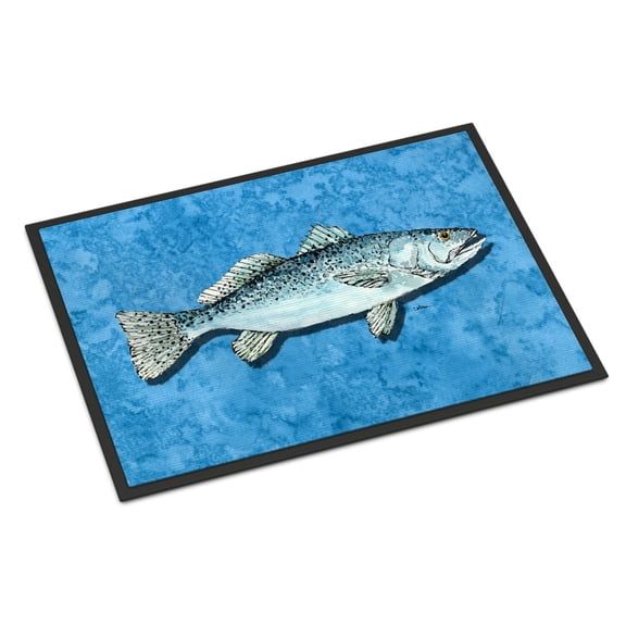 Fish - Trout Door Mat Doormat