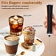 thumbnail image 4 of Espumador de leche recargable de mano para café, 3 velocidades con soporte, Batidora De Mano Electrica, espumador de café con 2 cabezales, mezclador de bebidas eléctrico de mano, esencial de cocina, 4 of 5