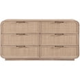 thumbnail image 4 of Meridian Furniture Windsor Natural Solid Wood Dresser, 4 of 14