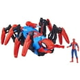 thumbnail image 4 of Marvel Spider-Man Crawl 'N Blast Spider with Action Figure, 2-In-1 Blast Feature, Toy Cars, 4 of 13