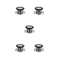 thumbnail image 1 of Justharion Universal Stainless Steel Pot Cover Knob Kitchen Nonslip Pan Lid Handle Grip Cookware Kitchenware Upgrade Modified Black Small 5Set, 1 of 6