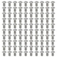 thumbnail image 2 of 100Pcs Button Head Socket Caps Screws, Galvanized Steel M4x0.7mm Hex Socket Caps Screws for Accuracy Machinery Industries, 2 of 7