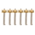 thumbnail image 2 of Sillines Para Guitarra De Latón, Juego De Sillines De Latón Resistentes A La Corrosión, Dispositivo De Compensación Fácil De Instalar Para Telecaster, 2 of 7