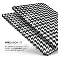 thumbnail image 3 of DesignSkinz Black and White Houndstooth Pattern Full-Body Skin Decal Wrap Cover for iPad Pro 11” 3rd/4th Gen (A2377/A2459/A2759/A2435), 3 of 4