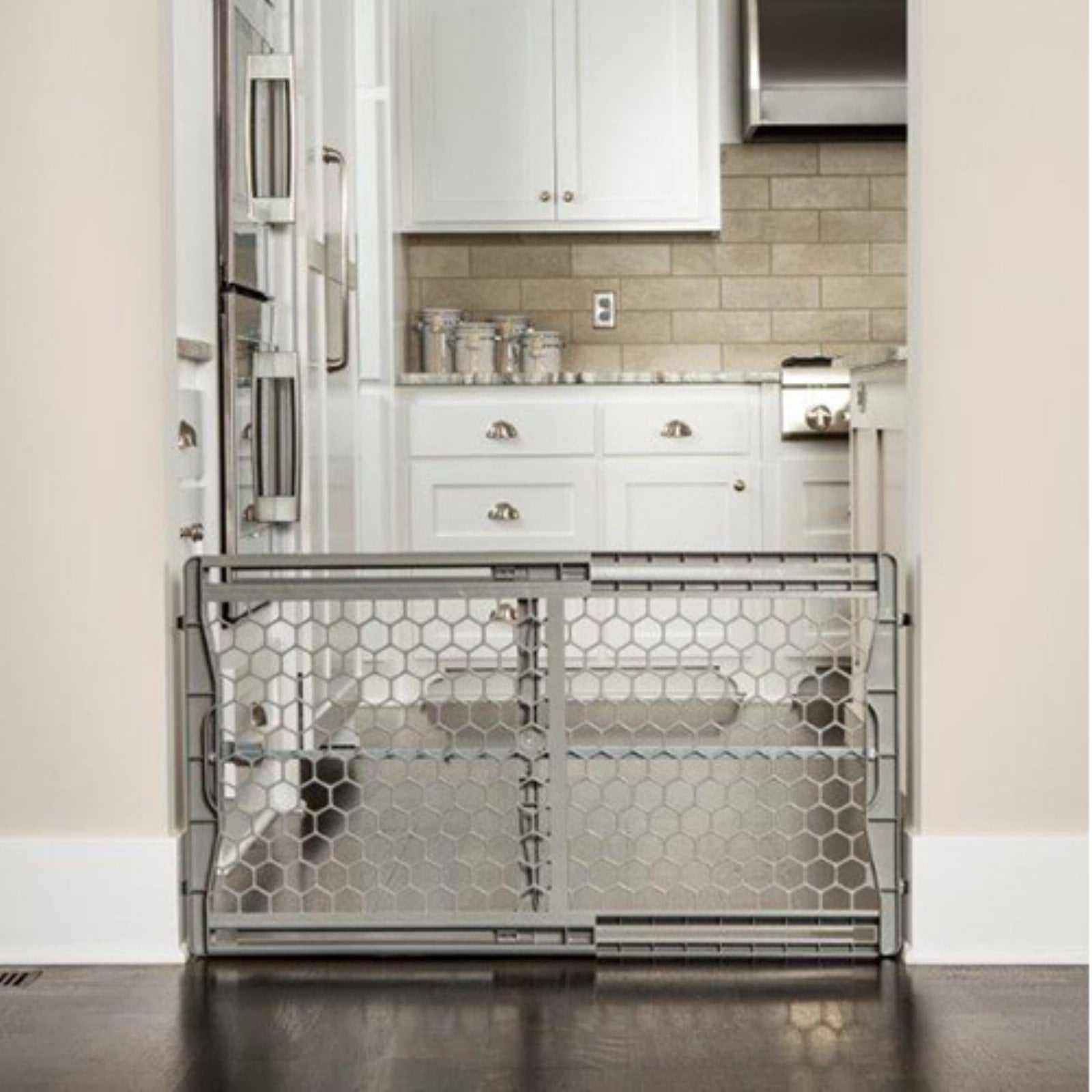 Buy Regalo Plastic Baby Safety Gate, Gray, Sturdy Plastic Frame, Ages 6