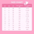 thumbnail image 5 of EUXTERPA Colorful Girls Sneakers Light Up Flashing Shoes Kids Casual Sneakers with Hook and Loop, Toddler Size 7, 5 of 6