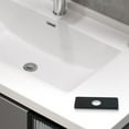 thumbnail image 3 of Deck Plate Cover Bathroom Sink Cover Easy Installation Elegant Touch Rust Resistant Sleek Design Smooth Finish, 3 of 11