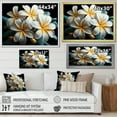 thumbnail image 4 of Designart "Elegance In Charming Plumeria II" Plumeria Floater Framed Wall Art Prints, 4 of 5