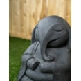 thumbnail image 2 of Éléphant ZEN Noir BUDDHA, 2 of 2