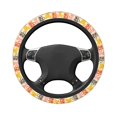 thumbnail image 3 of Balery Steering Wheel Covers Vintage Cup Elastic Skidproof Steering Wheel Protective Cover Case Fit Universal Auto Accessories Decor, 3 of 8