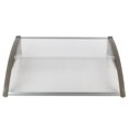 thumbnail image 2 of Tcbosik Corp 100 x 80cm Household Application Door & Window Awnings Canopy, Gray Bracket, 2 of 10