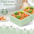 thumbnail image 4 of Silicone Freezer Trays with Lid (4-Pack), 1-Cup, 2-Cup, 1/2-Cup & 2-Tbsp Silicone Freezer Molds, Stackable Soup Freezer Meal Prep Containers,Ice Cube Tray for Making Sauce,Smoothies,Yogurt Bites, 4 of 5
