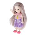 thumbnail image 2 of Ropa de muñeca 13 articuciones Muñeca Moda Zapatos Set Juguete Cabello liso gris Zulema Muñeca de juguete para niñas, 2 of 8