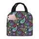 thumbnail image 1 of Balery Watercolor Floral Paisley Bolsa de Almuerzo Aislada – Caja de Almuerzo con Papel de Aluminio Grueso, Mantiene la Comida Fresca por 4 Horas, 1 of 8