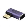 thumbnail image 3 of CY USB4 Type C Male to Female 240W Power 40Gbps Data 8K Video Adapter Left Right Angled for NS Phone Laptop, 3 of 7