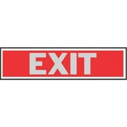 Hy-Ko Products 411 2 x 8 in. Sign Exit Princess Pack Of 10
