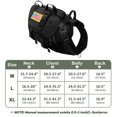 thumbnail image 1 of Tactical Dog Harness Leash Durable Military Dog Harness Vest MOLLE For Large Dogs erman Shepherd Training Harnesses With Pouches ShopWise Round, 1 of 16