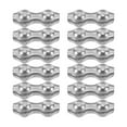 thumbnail image 4 of Miangastore Steel Cable Connectors Rope Clamp 304 Stainless Steel Marine Double Head Design 12Pcs, 4 of 8