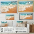 thumbnail image 4 of Designart "Serenity Along the Greek Coast II" Landscapes Floater Framed Wall Art Print, 4 of 7