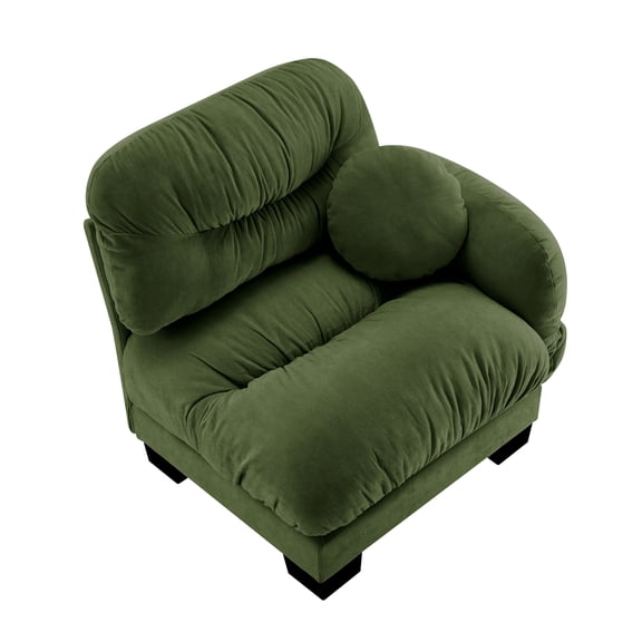 Flora Sofa RSF Chenille -Green