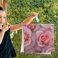 thumbnail image 6 of SKYSONIC 2 Pack 3D Valentine Rose Hand Towels, Flower Pink Kitchen Towel Ultra Soft and Absorbent,Decorative Fingertip Face Towel for Bathroom Hotel, 28.3"x 14.4", 6 of 6
