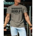 thumbnail image 3 of Gymish Deadlift Sets Us Apart Workout Shirt for Men – Funny Lifting Gym T-Shirt, Mens Gym Shirt, Fitness Gift for Men, 3 of 6