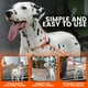 thumbnail image 2 of Correa para perros Howgo Training, nailon sin tirones, 1,5 m, color negro, 2 of 6