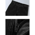 thumbnail image 6 of WTOBBY Men's Relaxed Fit Stretch Corduroy Pants Lightweight Breathable Regular Fit Fleece-Lined Comfortable Casual Winter Men's Trousers for Daily Wear,Black 29, 6 of 8