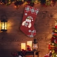 thumbnail image 4 of Pochette Décorative Tricotée Festive pour Décorations de Cheminée de Vacances, 4 of 6