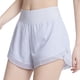 thumbnail image 1 of Pantalones cortos para correr para mujer, cintura elástica, cintura alta, bolsillos, deportivos, para gimnasio, 1 of 6