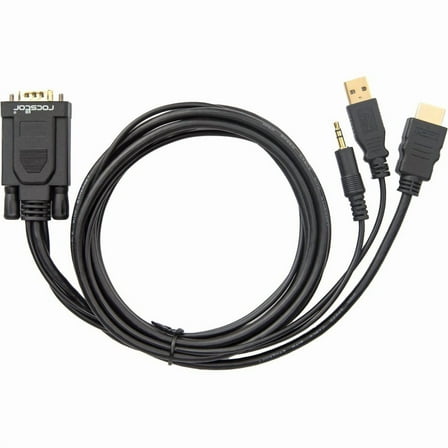 Rocstor 6ft HDMI/VGA Video Cable 15PIN Y10C264B1