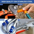 thumbnail image 3 of Adjustable Stainless Steel Screw Band Hose Clamps Car Fuel Tube Pipe Clamp Worm Gear Plier Tools Faucet Water Pipes Fasteners, 3 of 6
