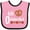 Pink and Black, variant on Inktastic Ich Liebe I Love Oktoberfest Pretzel Heart Boys or Girls Baby Bib