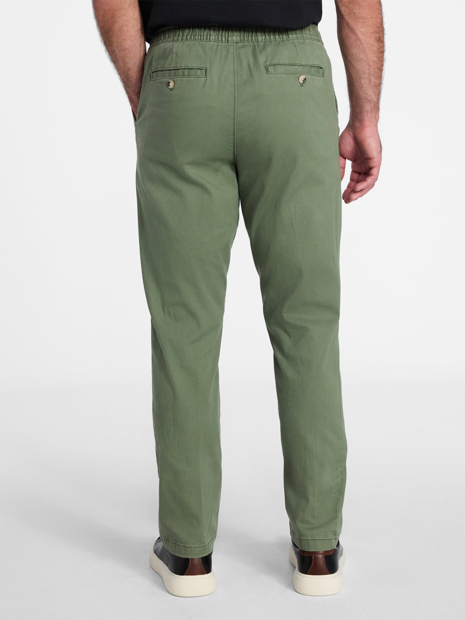 George Men's & Big Men's Pull On Chino Pants, 31.5" Inseam, Sizes XS-2XL