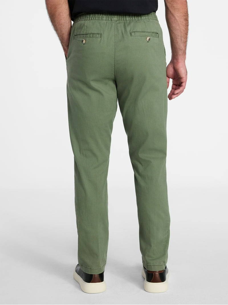 George Men's & Big Men's Pull On Chino Pants, 31.5