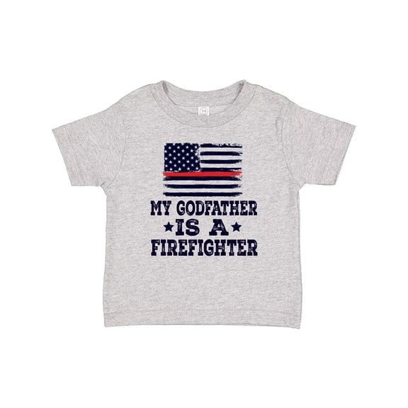 Inktastic Firefighter Godfather Fireman Boys or Girls Baby T-Shirt