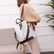 thumbnail image 2 of Mochila Antirrobo Para Dama De Piel Gris con Cafe, 2 of 3