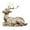 Golden, variant on Gymnture christmas Golden Christmas Deer Figurines for Home & Office