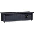 thumbnail image 4 of Real Flame Ortun 50" Rectangle Steel Propane Fire Pit Table in Gray, 4 of 8