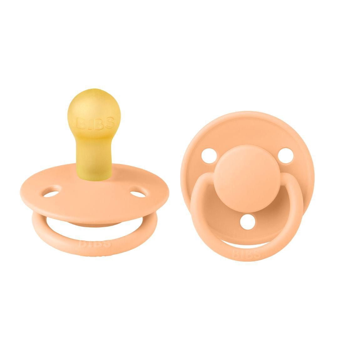 BIBS Pacifiers – De Lux | BPA-Free Natural Rubber Baby Pacifier | Made ...