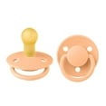 thumbnail image 1 of BIBS Pacifiers – De Lux | BPA-Free Natural Rubber Baby Pacifier | Made in Denmark | Set of 2 Soothers (0-6 Months Natural Rubber), 1 of 2
